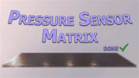 diy pressure sensor matrix